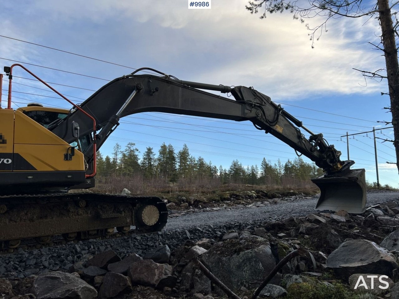Rupsgraafmachine Volvo EC250EL Excavator with MOBA Excavation System, Rotor, and Bucket: afbeelding 13