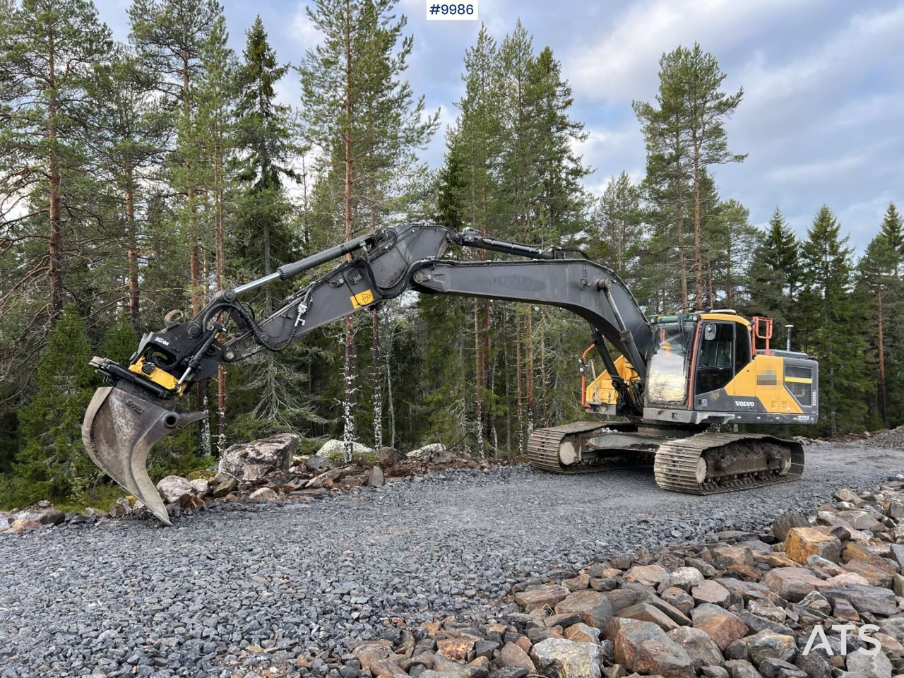 Rupsgraafmachine Volvo EC250EL Excavator with MOBA Excavation System, Rotor, and Bucket: afbeelding 16