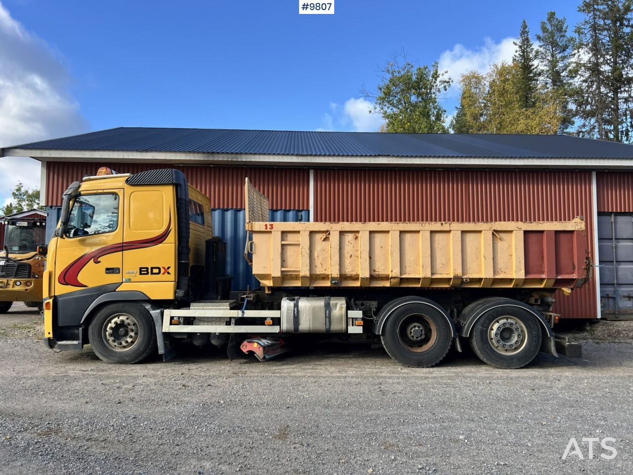 Volvo FH-480 6*2 with LAXO-Quick lock and plow equipment - Kipper vrachtwagen: afbeelding 4 Volvo FH-480 6*2 with LAXO-Quick lock and plow equipment - Kipper vrachtwagen: afbeelding 4