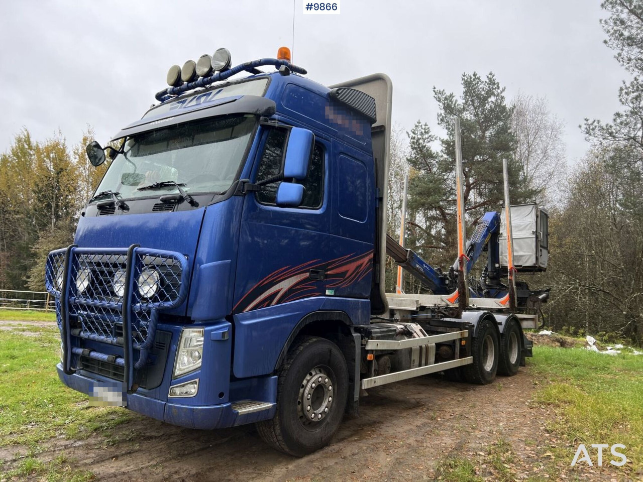 Volvo FH D13 Timber truck with Palfinger M110 crane - Houttransport: afbeelding 2 Volvo FH D13 Timber truck with Palfinger M110 crane - Houttransport: afbeelding 2