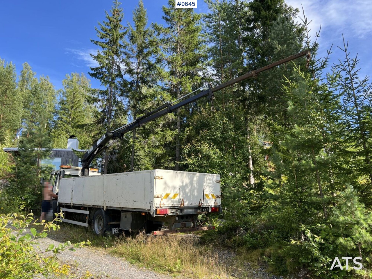 Volvo FL 614 4X2 Crane truck Repair object (VIDEO) - Vrachtwagen met open laadbak, Kraanwagen: afbeelding 5 Volvo FL 614 4X2 Crane truck Repair object (VIDEO) - Vrachtwagen met open laadbak, Kraanwagen: afbeelding 5