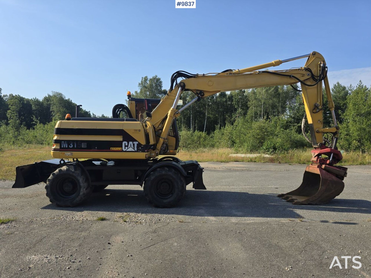 Wheel Excavator CAT M315 (See Video) - Mobiele graafmachine: afbeelding 2 Wheel Excavator CAT M315 (See Video) - Mobiele graafmachine: afbeelding 2