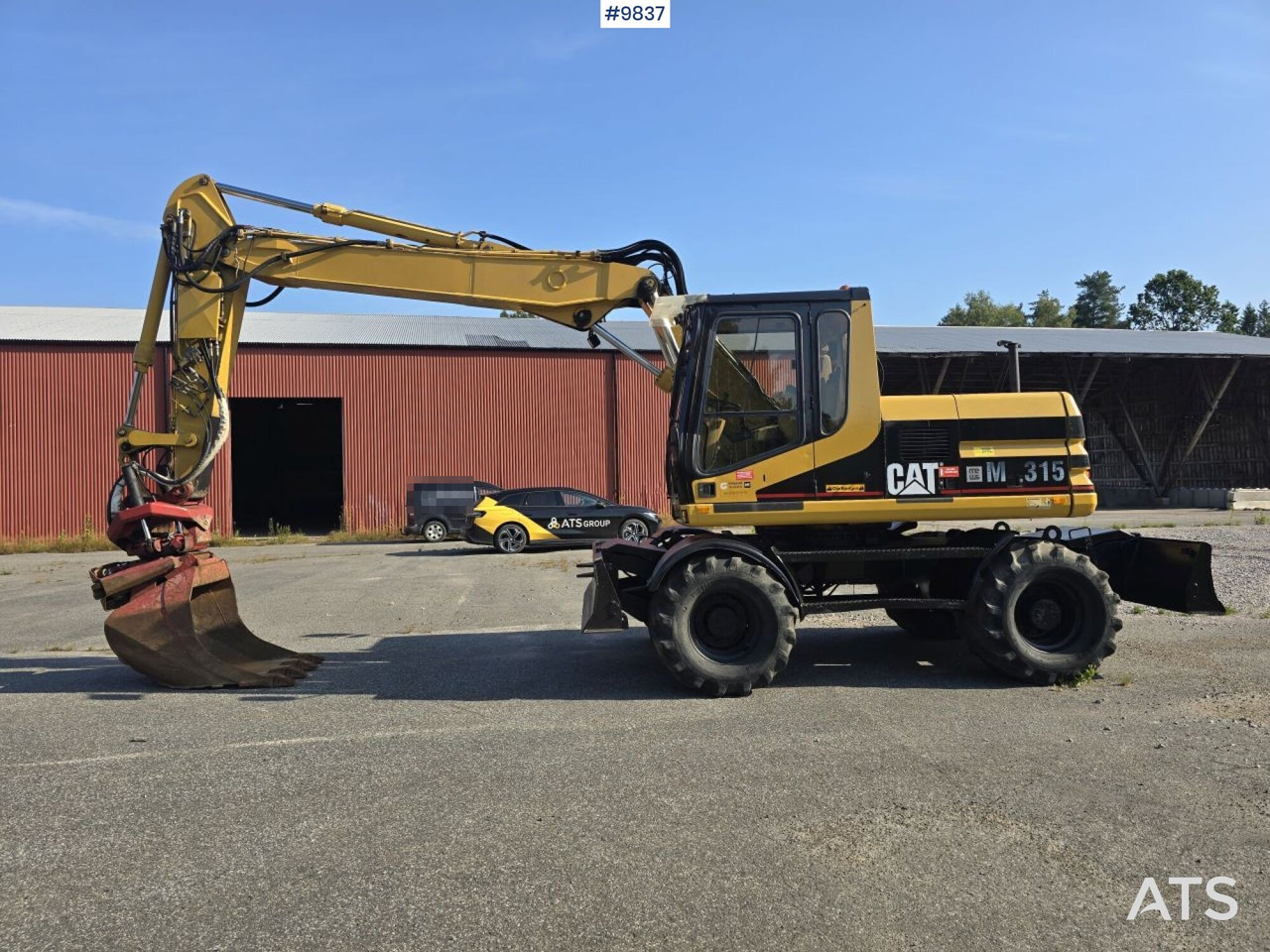 Wheel Excavator CAT M315 (See Video) - Mobiele graafmachine: afbeelding 1 Wheel Excavator CAT M315 (See Video) - Mobiele graafmachine: afbeelding 1