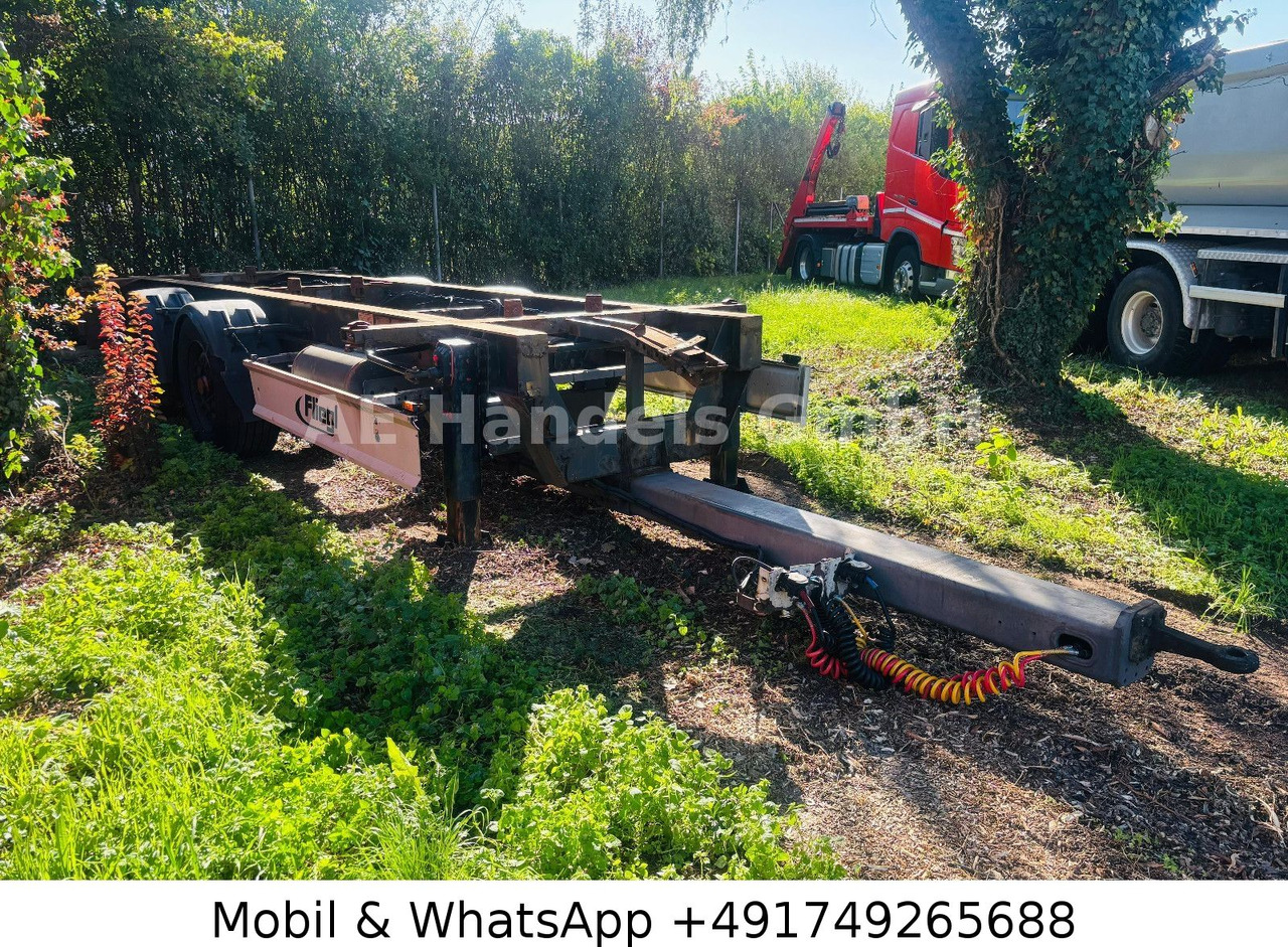 Fliegl TWP 180 Tandem Tiefgekoppelt *BWP/Scheibenbremse - Containertransporter/ Wissellaadbak aanhangwagen: afbeelding 2 Fliegl TWP 180 Tandem Tiefgekoppelt *BWP/Scheibenbremse - Containertransporter/ Wissellaadbak aanhangwagen: afbeelding 2