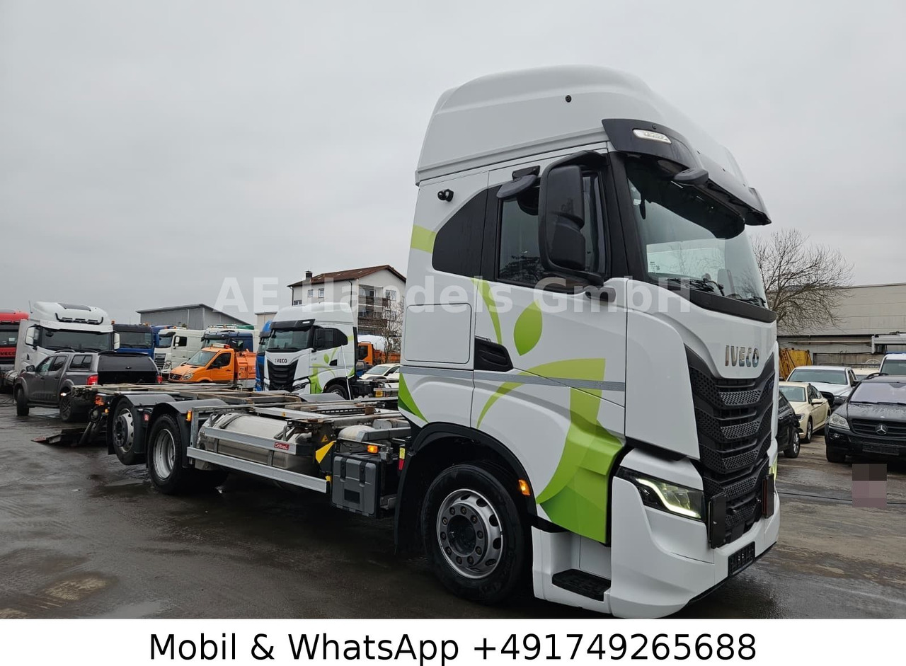 Iveco SWay 460 AS BDF LNG *Retader/Lenk+Lift/LBW/Multi - Containertransporter/ Wissellaadbak vrachtwagen: afbeelding 2 Iveco SWay 460 AS BDF LNG *Retader/Lenk+Lift/LBW/Multi - Containertransporter/ Wissellaadbak vrachtwagen: afbeelding 2