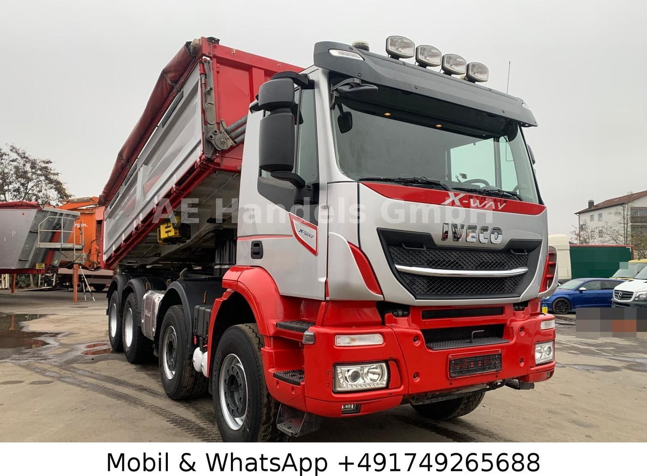 Iveco Stralis X-Way 480 8x4 Meiller*Retarder/Bordmatik - Kipper vrachtwagen: afbeelding 1 Iveco Stralis X-Way 480 8x4 Meiller*Retarder/Bordmatik - Kipper vrachtwagen: afbeelding 1