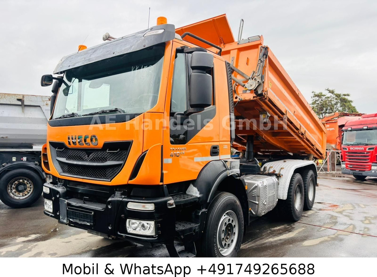 Iveco Trakker 410 E6 BB 6x4 Meiller-Kipper *10m³/AHK - Kipper vrachtwagen: afbeelding 1 Iveco Trakker 410 E6 BB 6x4 Meiller-Kipper *10m³/AHK - Kipper vrachtwagen: afbeelding 1