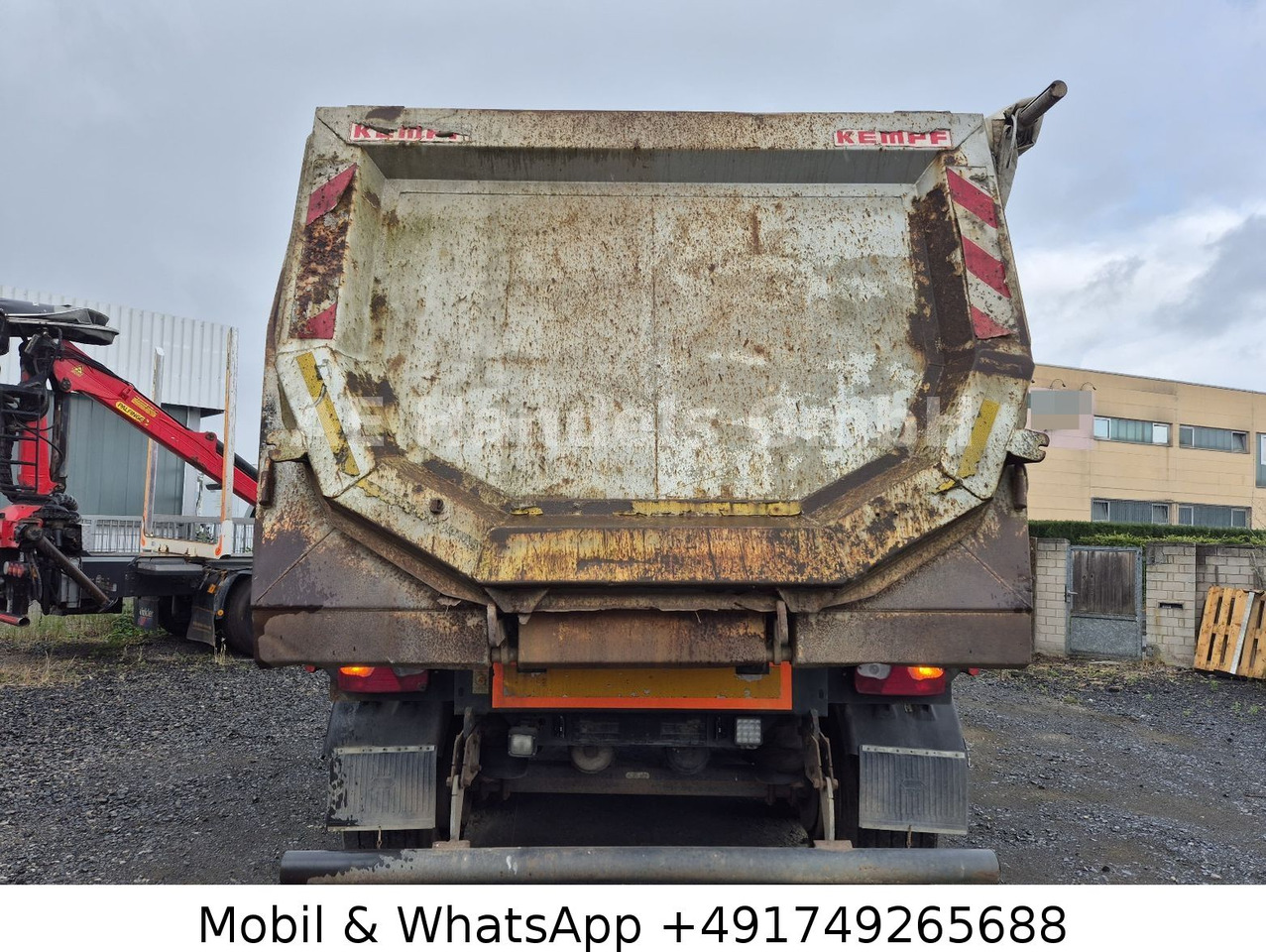 Kempf SKM 35 / 3 Stahl *24m³/1.Lift/Rollplane/Podest - Kipper oplegger: afbeelding 4 Kempf SKM 35 / 3 Stahl *24m³/1.Lift/Rollplane/Podest - Kipper oplegger: afbeelding 4