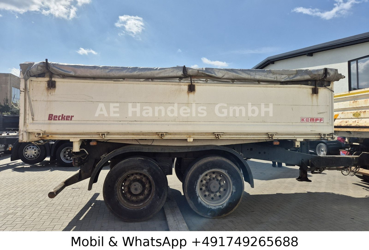 Kempf Tandem 3 Seiten *12m³/Podest/Rollplane/TÜV-11.25 - Kipper aanhangwagen: afbeelding 2 Kempf Tandem 3 Seiten *12m³/Podest/Rollplane/TÜV-11.25 - Kipper aanhangwagen: afbeelding 2