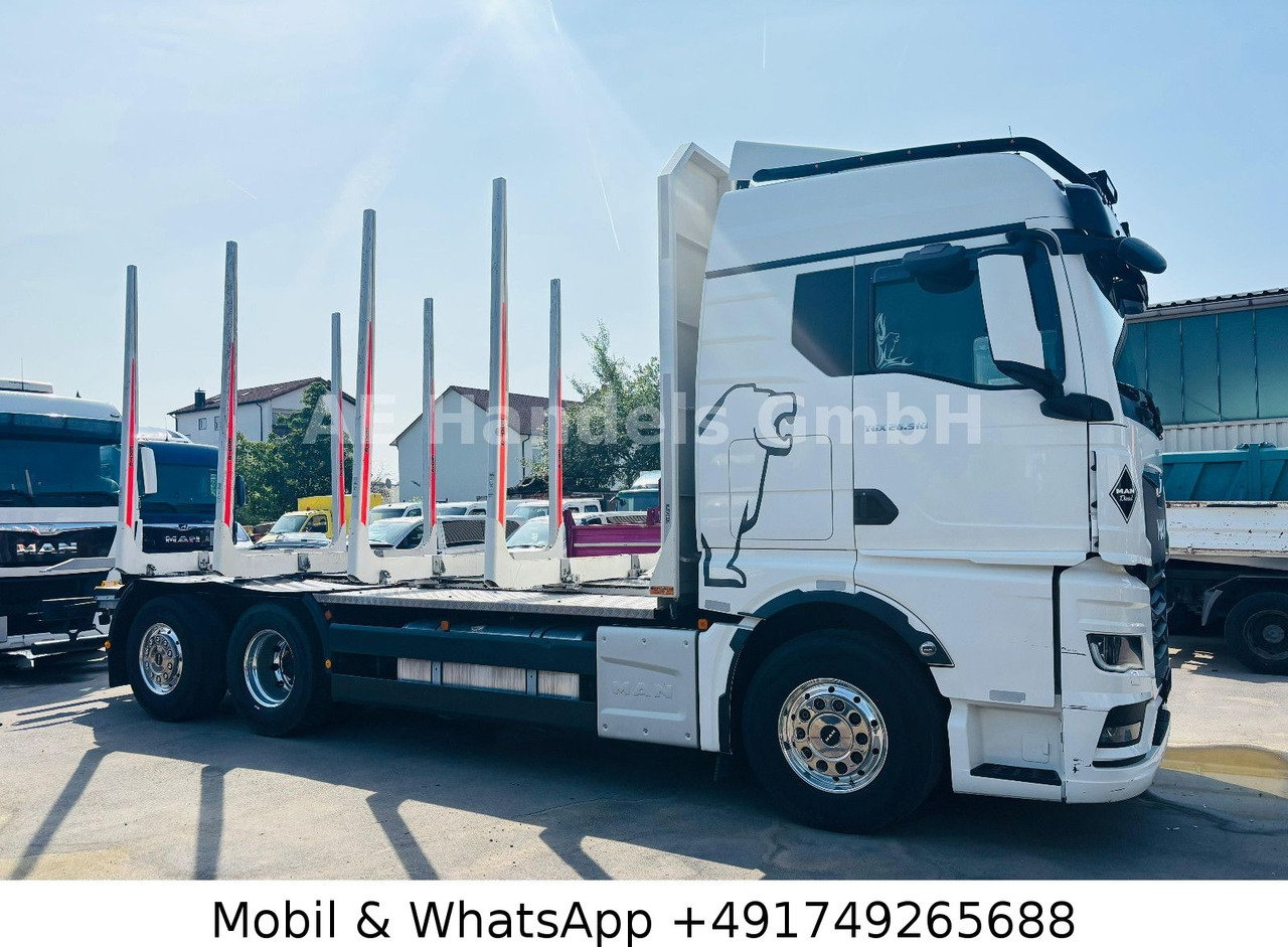 MAN TGX 26.510 GM LL 6x2 *Retarder/3.Lenk/Standklima - Houttransport: afbeelding 2 MAN TGX 26.510 GM LL 6x2 *Retarder/3.Lenk/Standklima - Houttransport: afbeelding 2