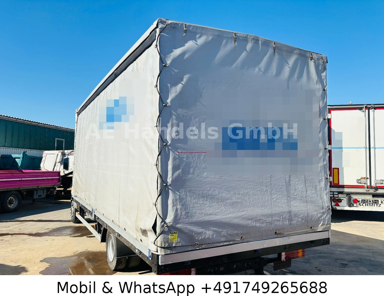 Mercedes-Benz 815D Vario BL *Manual/Analog/Anhängerkupplung Mercedes-Benz 815D Vario BL *Manual/Analog/Anhängerkupplung - Huifzeil bedrijfswagen: afbeelding 3 Mercedes-Benz 815D Vario BL *Manual/Analog/Anhängerkupplung Mercedes-Benz 815D Vario BL *Manual/Analog/Anhängerkupplung - Huifzeil bedrijfswagen: afbeelding 3