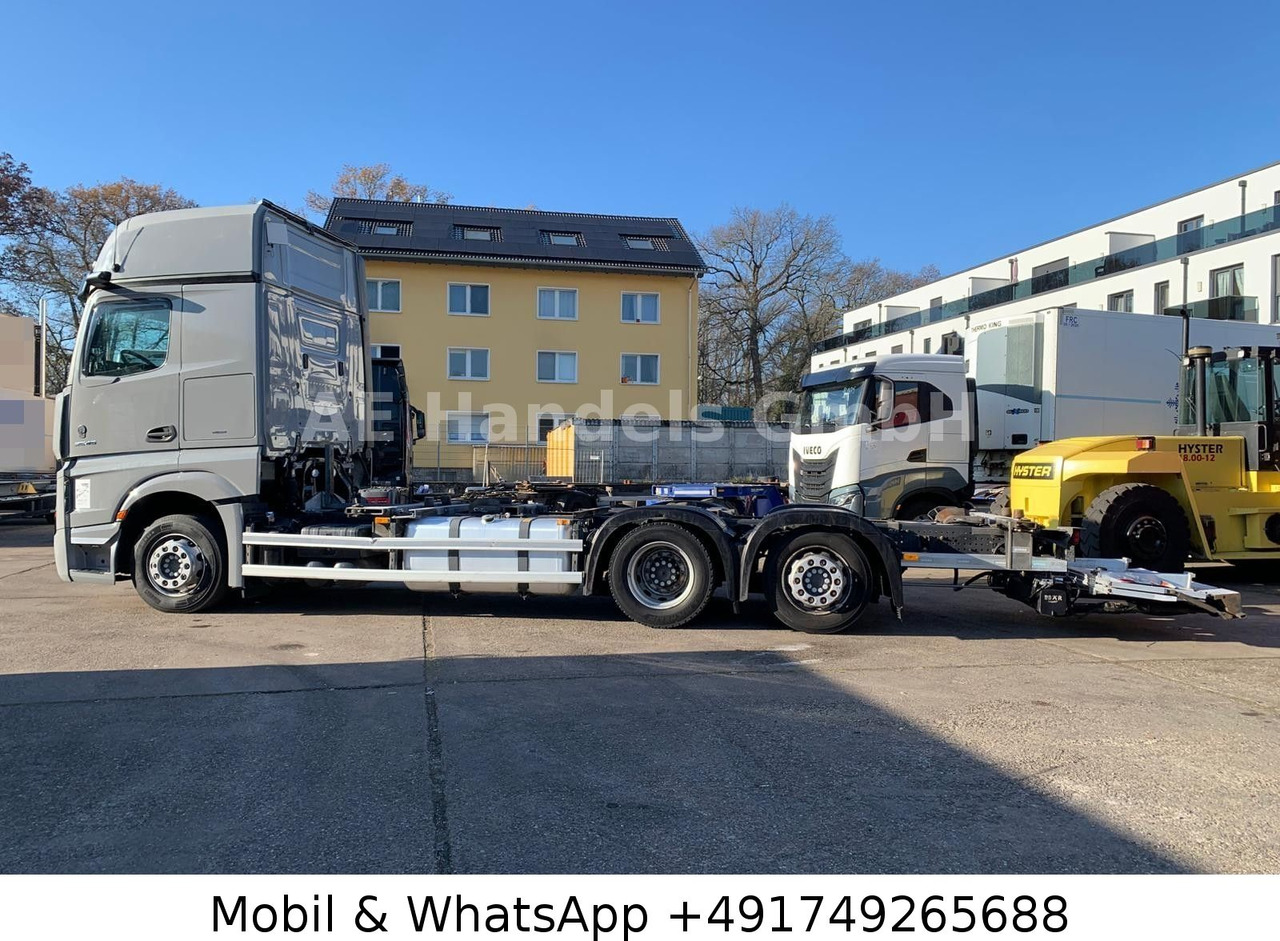Containertransporter/ Wissellaadbak vrachtwagen Mercedes-Benz Actros 5 2545 GigaSpace BDF *Retarder/Multi/LBW: afbeelding 6