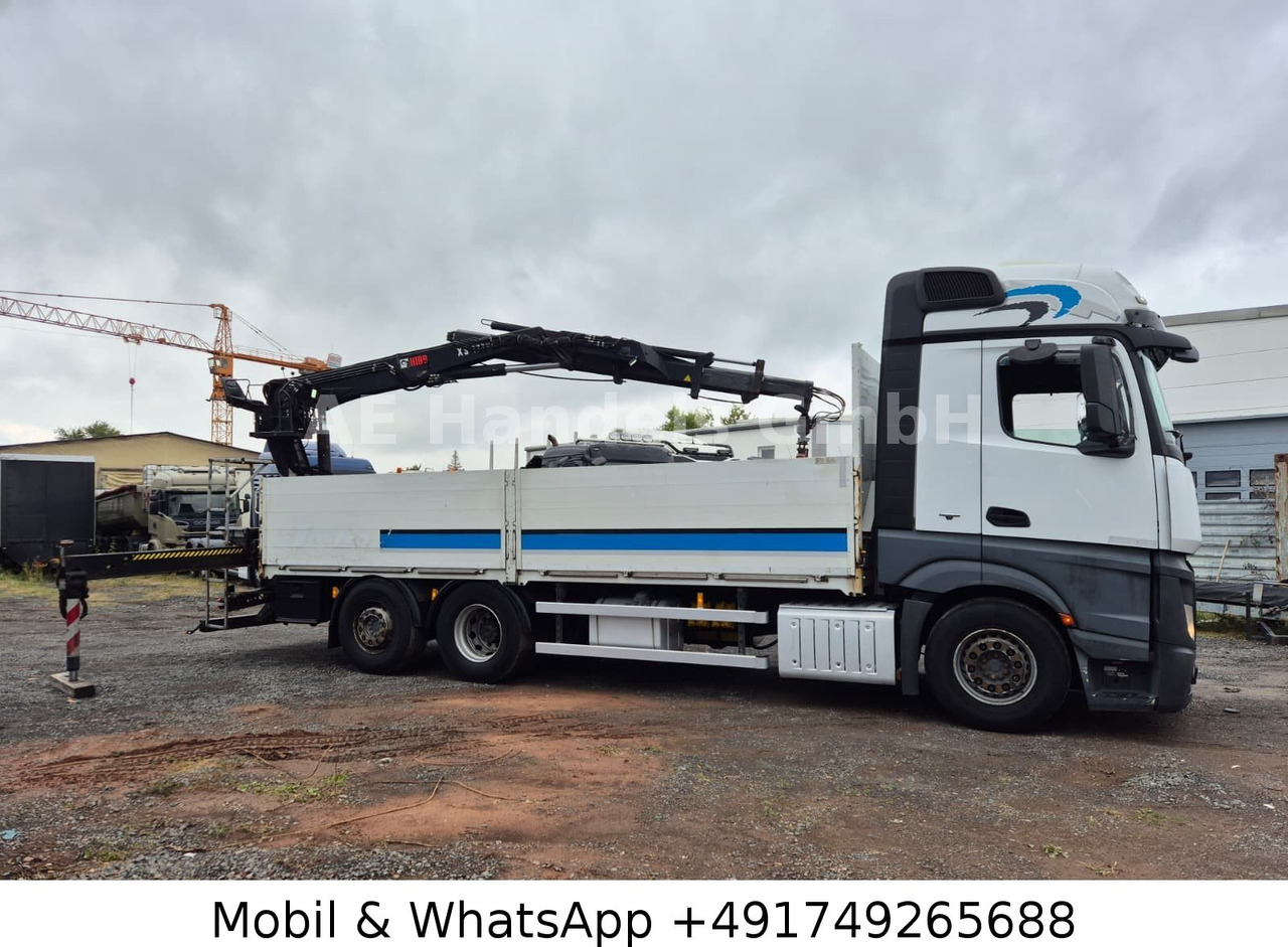 Mercedes-Benz Actros IV 2646 L LL 6x2 *Retarder/Hiab-177K-Pro - Vrachtwagen met open laadbak, Kraanwagen: afbeelding 4 Mercedes-Benz Actros IV 2646 L LL 6x2 *Retarder/Hiab-177K-Pro - Vrachtwagen met open laadbak, Kraanwagen: afbeelding 4