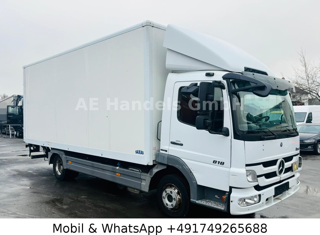 Mercedes-Benz Atego 818 L BL 4x2 *Ladebordwand/Spoiler/AHK/AC - Bestelwagen gesloten laadbak: afbeelding 1 Mercedes-Benz Atego 818 L BL 4x2 *Ladebordwand/Spoiler/AHK/AC - Bestelwagen gesloten laadbak: afbeelding 1