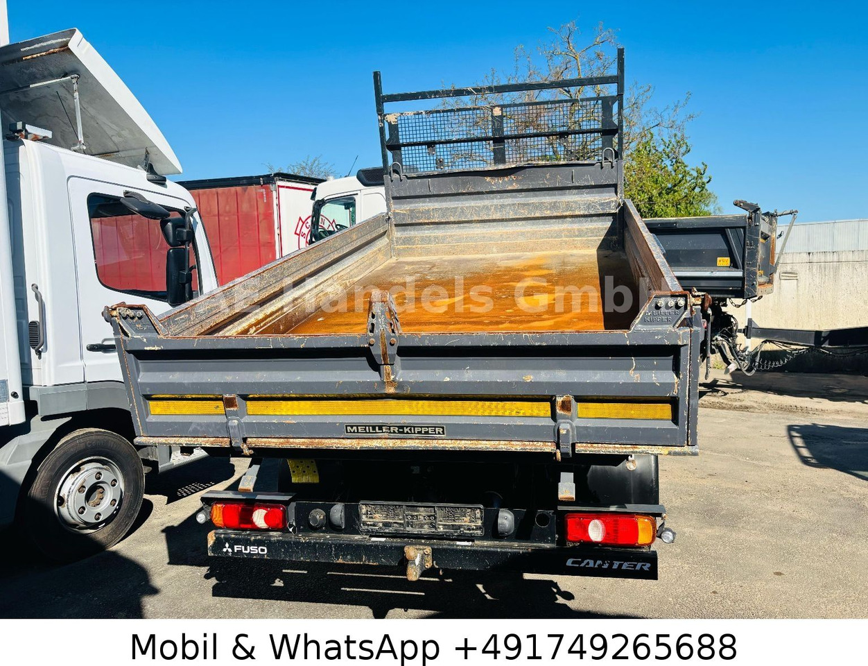 Mitsubishi Canter Fuso 7C15 BB 3 Seiten *Manual/MEILLER-3m³ - Kipper bestelwagen: afbeelding 4 Mitsubishi Canter Fuso 7C15 BB 3 Seiten *Manual/MEILLER-3m³ - Kipper bestelwagen: afbeelding 4
