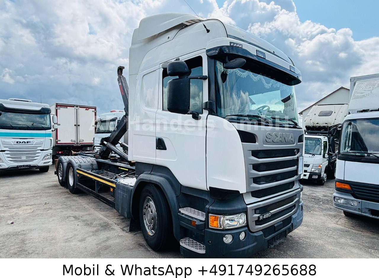Scania R450 LL 6x2 *Retarder/Hiab-OPT20S59/Standklima - Haakarmsysteem vrachtwagen: afbeelding 2 Scania R450 LL 6x2 *Retarder/Hiab-OPT20S59/Standklima - Haakarmsysteem vrachtwagen: afbeelding 2