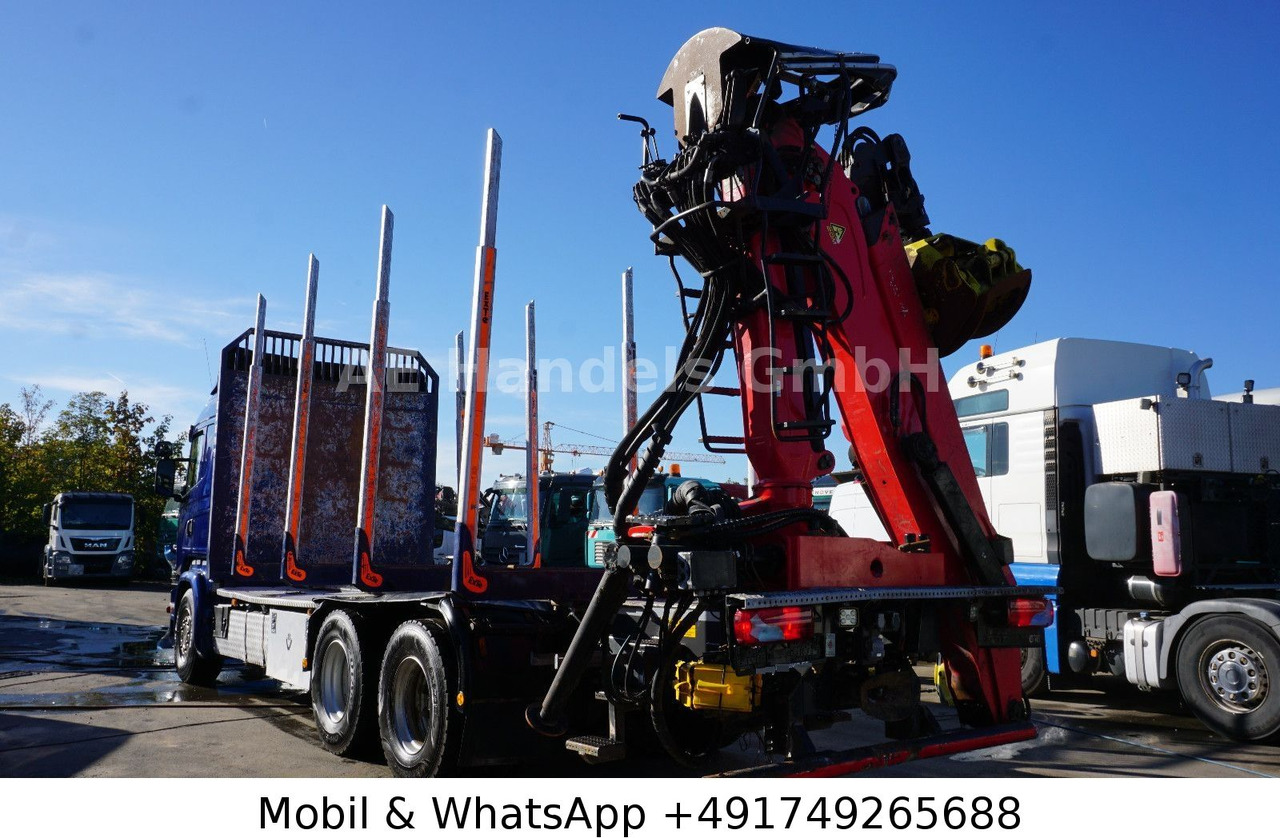 Scania R580 V8 LL 6x4 Palfinger-M120Z79 *Retarder/ACC - Houttransport, Kraanwagen: afbeelding 5 Scania R580 V8 LL 6x4 Palfinger-M120Z79 *Retarder/ACC - Houttransport, Kraanwagen: afbeelding 5