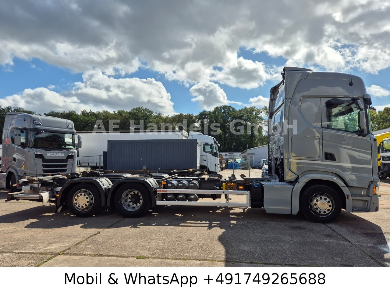 Scania S450 HighLine BDF *Retarder/Lenk+Lift/Multi/LBW - Containertransporter/ Wissellaadbak vrachtwagen: afbeelding 2 Scania S450 HighLine BDF *Retarder/Lenk+Lift/Multi/LBW - Containertransporter/ Wissellaadbak vrachtwagen: afbeelding 2