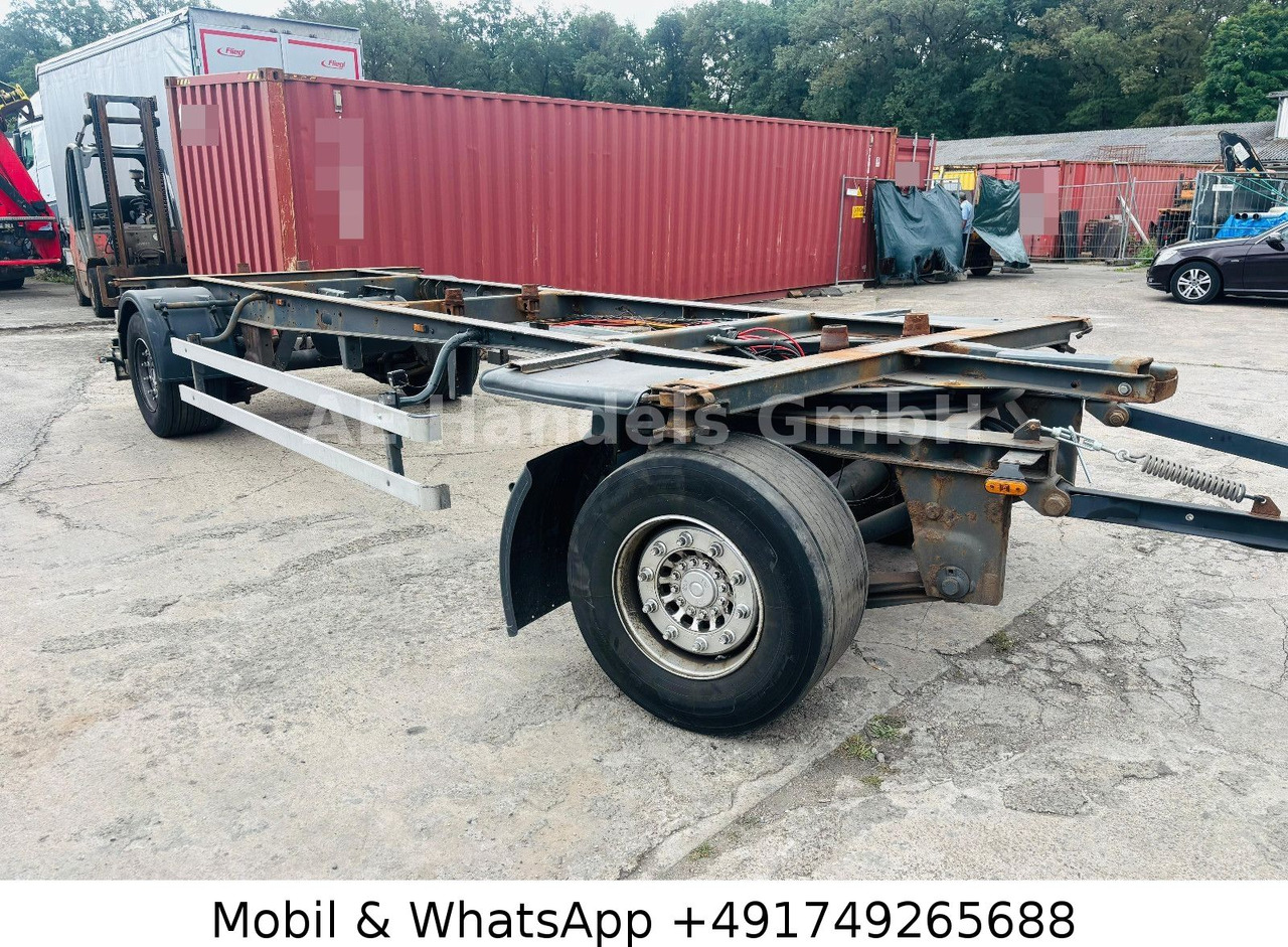 Schmitz Cargobull AFW 18 Drehschemelanhänger *TÜV/SAF-Achsen/Alcoa - Containertransporter/ Wissellaadbak aanhangwagen: afbeelding 1 Schmitz Cargobull AFW 18 Drehschemelanhänger *TÜV/SAF-Achsen/Alcoa - Containertransporter/ Wissellaadbak aanhangwagen: afbeelding 1