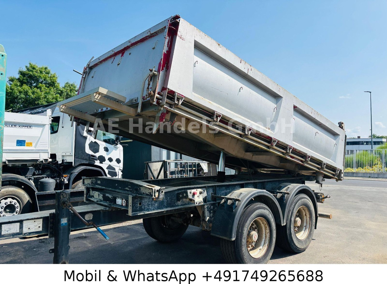Schmitz Cargobull ZKI 18 Tandem Stahl *11m³ / Rollplane / SAF - Kipper aanhangwagen: afbeelding 1 Schmitz Cargobull ZKI 18 Tandem Stahl *11m³ / Rollplane / SAF - Kipper aanhangwagen: afbeelding 1