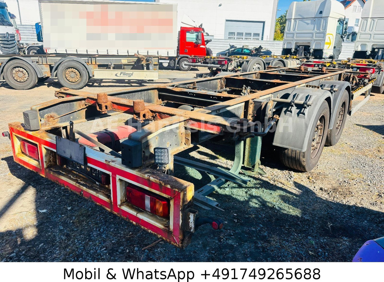 Schmitz Cargobull ZWF 18/L Tandem BDF Tiefgekoppelt*Scheibenbremse - Chassis aanhangwagen: afbeelding 3 Schmitz Cargobull ZWF 18/L Tandem BDF Tiefgekoppelt*Scheibenbremse - Chassis aanhangwagen: afbeelding 3