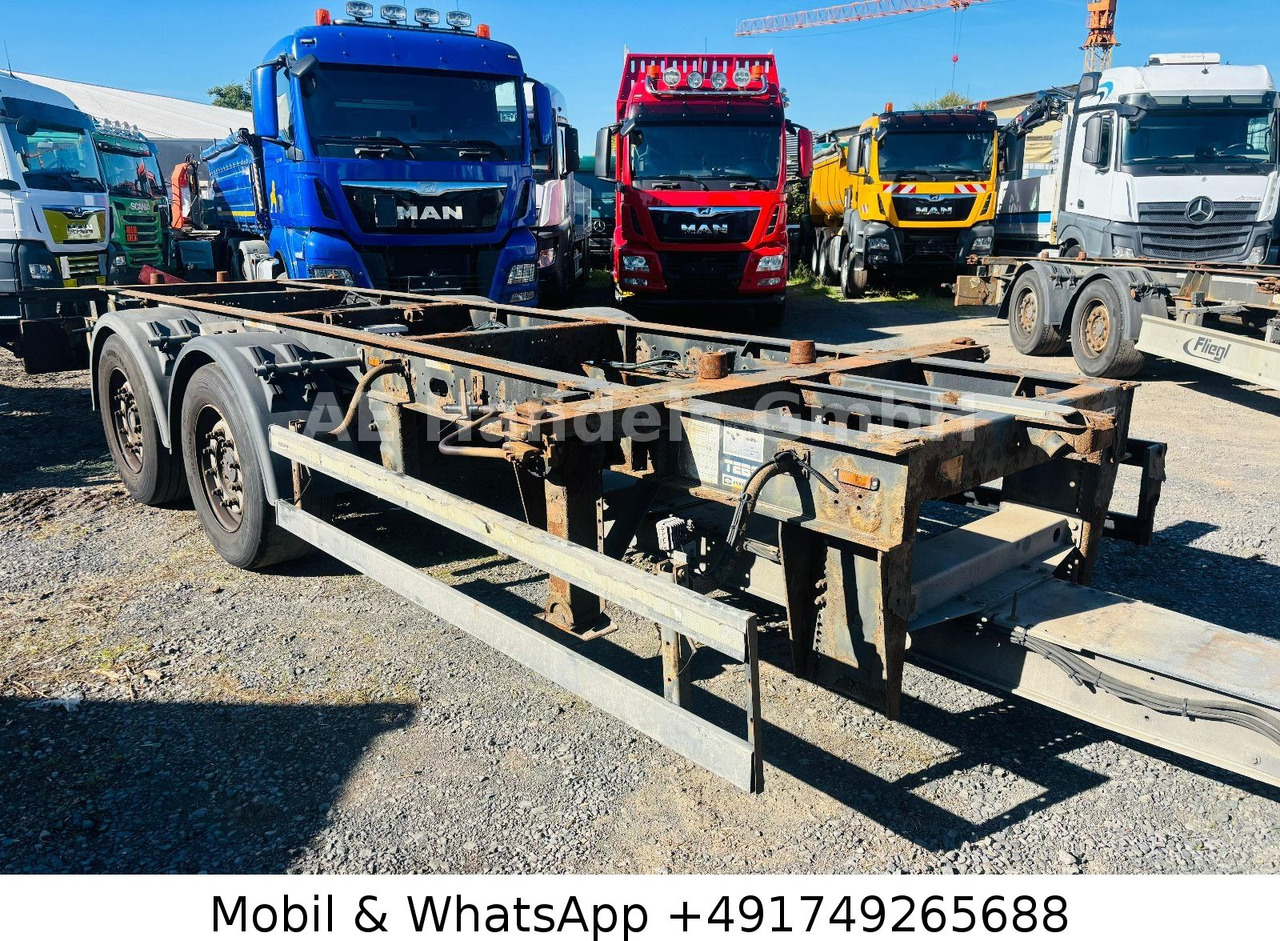 Schmitz Cargobull ZWF 18/L Tandem BDF Tiefgekoppelt*Scheibenbremse - Containertransporter/ Wissellaadbak aanhangwagen: afbeelding 1 Schmitz Cargobull ZWF 18/L Tandem BDF Tiefgekoppelt*Scheibenbremse - Containertransporter/ Wissellaadbak aanhangwagen: afbeelding 1