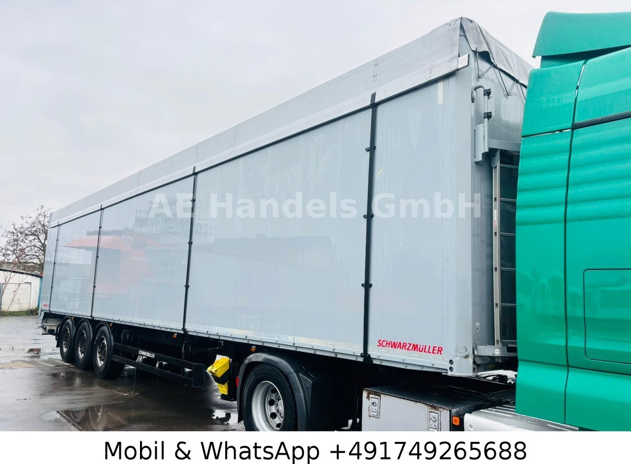 Schwarzmüller J-Serie S1 Aluminium 87m³/Funk/8mm/Sidedoor - Schuifvloer oplegger: afbeelding 1 Schwarzmüller J-Serie S1 Aluminium 87m³/Funk/8mm/Sidedoor - Schuifvloer oplegger: afbeelding 1