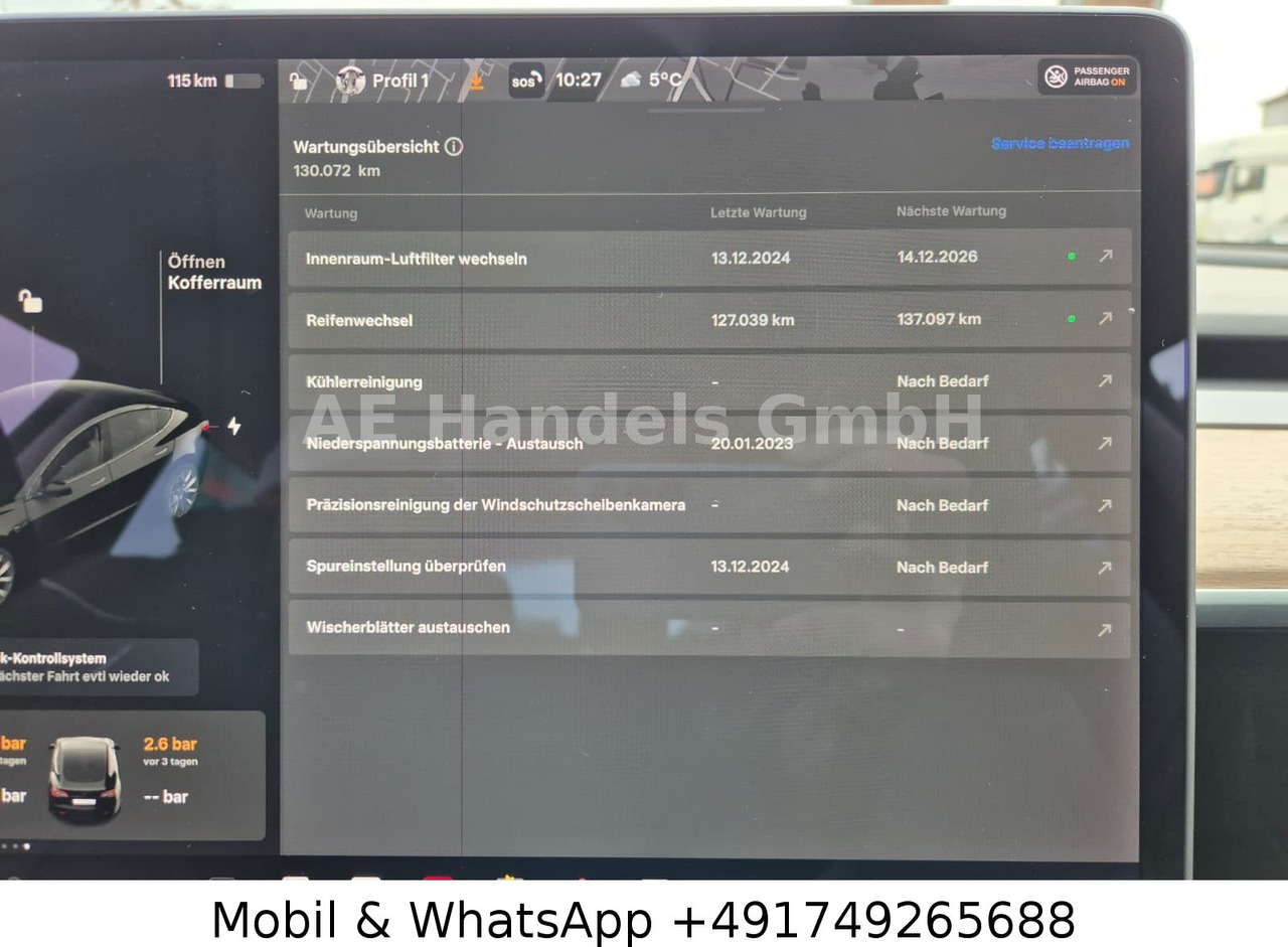 Sedan Tesla Model 3 Long Range Dual Motor AWD *8-Fachbereift: afbeelding 28 Sedan Tesla Model 3 Long Range Dual Motor AWD *8-Fachbereift: afbeelding 28