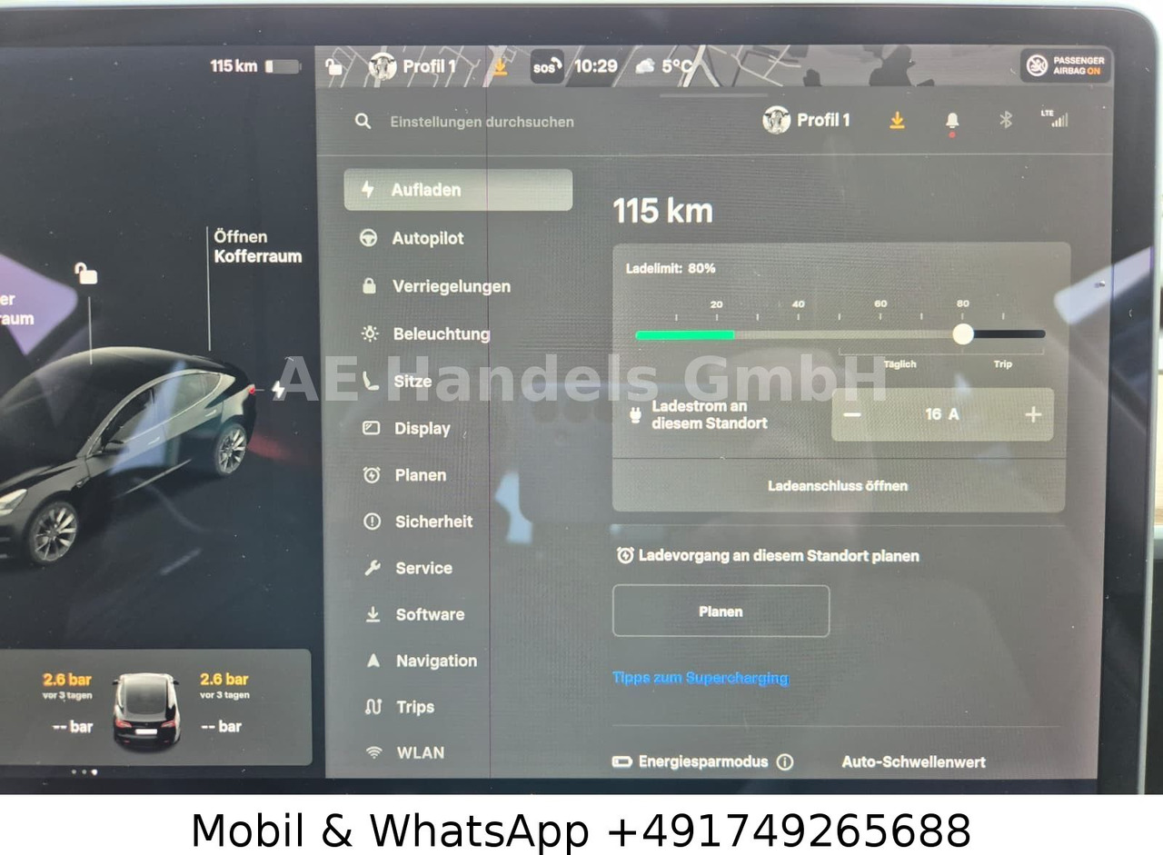 Sedan Tesla Model 3 Long Range Dual Motor AWD *8-Fachbereift: afbeelding 27 Sedan Tesla Model 3 Long Range Dual Motor AWD *8-Fachbereift: afbeelding 27