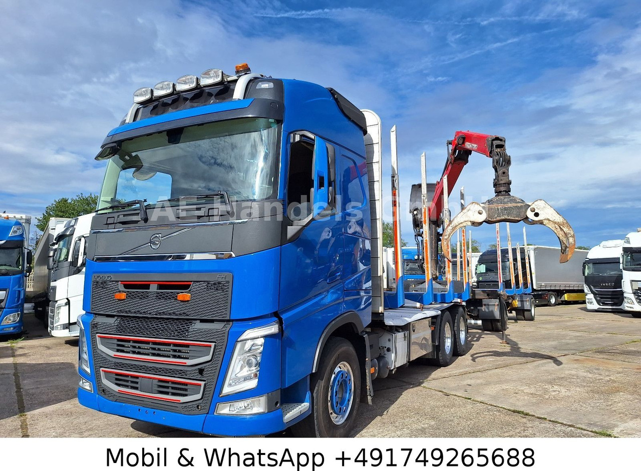 Volvo FH 540 Globe BL 6x4 Palfinger M12L80 *Retarder - Houttransport, Kraanwagen: afbeelding 1 Volvo FH 540 Globe BL 6x4 Palfinger M12L80 *Retarder - Houttransport, Kraanwagen: afbeelding 1