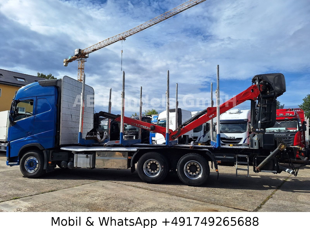 Volvo FH 540 Globe BL 6x4 Palfinger M12L80 *Retarder - Houttransport, Kraanwagen: afbeelding 4 Volvo FH 540 Globe BL 6x4 Palfinger M12L80 *Retarder - Houttransport, Kraanwagen: afbeelding 4