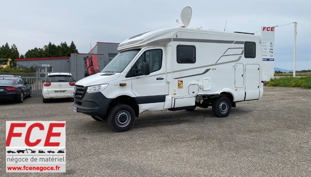Hymer ML-T 570 -Mercedes 419 CDI 190 4x4 1er Main - Half integraal camper: afbeelding 1 Hymer ML-T 570 -Mercedes 419 CDI 190 4x4 1er Main - Half integraal camper: afbeelding 1