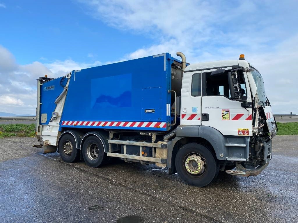 MAN TGS 26.360-6x2 FAUN VR5Z/ZÖLLER endommagé - Vuilniswagen: afbeelding 4 MAN TGS 26.360-6x2 FAUN VR5Z/ZÖLLER endommagé - Vuilniswagen: afbeelding 4