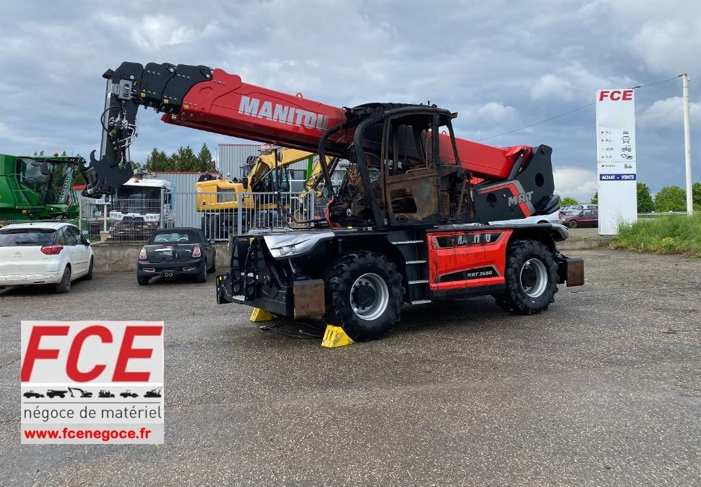 Manitou MRT 2660/360-160Y-ST5/S1 1er Main endommagé - Verreiker: afbeelding 1 Manitou MRT 2660/360-160Y-ST5/S1 1er Main endommagé - Verreiker: afbeelding 1