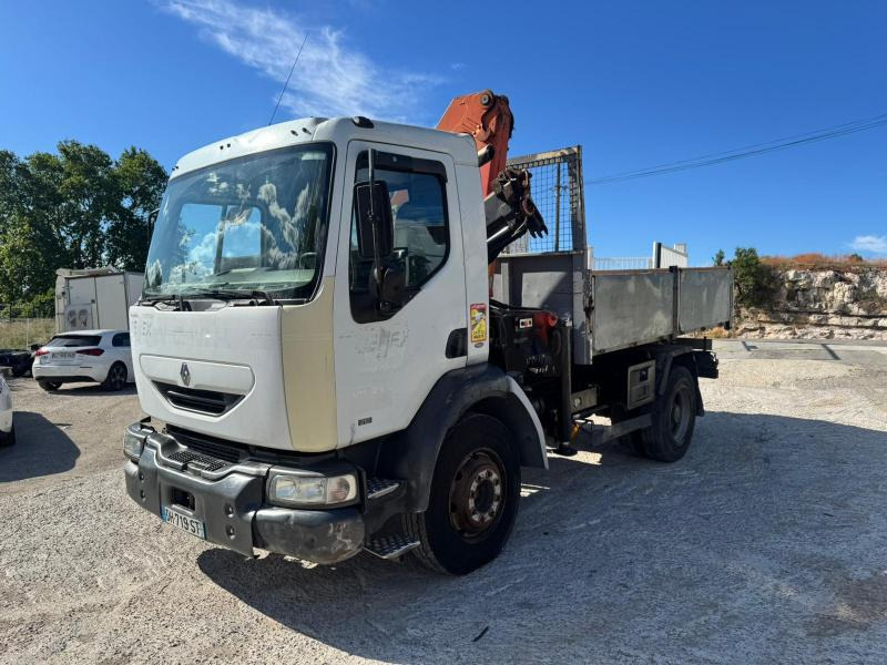 Renault Midlum 210 - Kipper vrachtwagen: afbeelding 1 Renault Midlum 210 - Kipper vrachtwagen: afbeelding 1