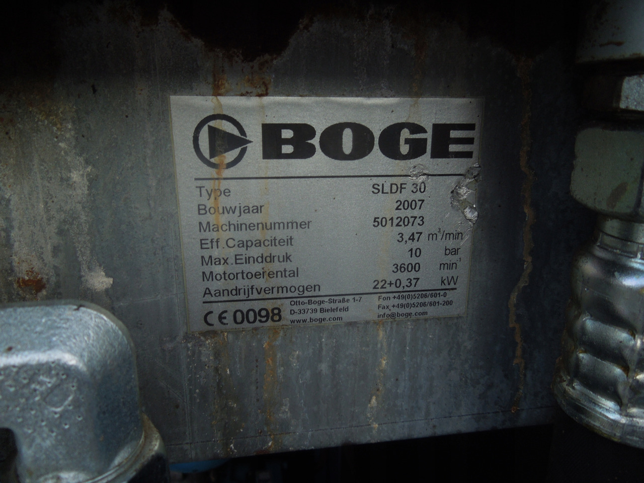 BOGE SLDF30 - Luchtcompressor: afbeelding 4 BOGE SLDF30 - Luchtcompressor: afbeelding 4