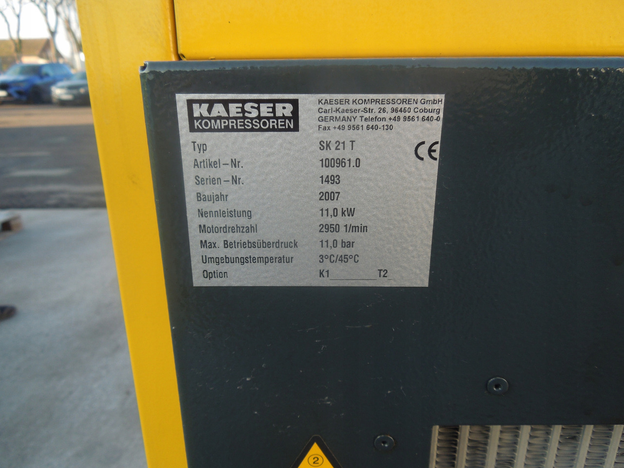 KAESER SK21T - Luchtcompressor: afbeelding 4 KAESER SK21T - Luchtcompressor: afbeelding 4