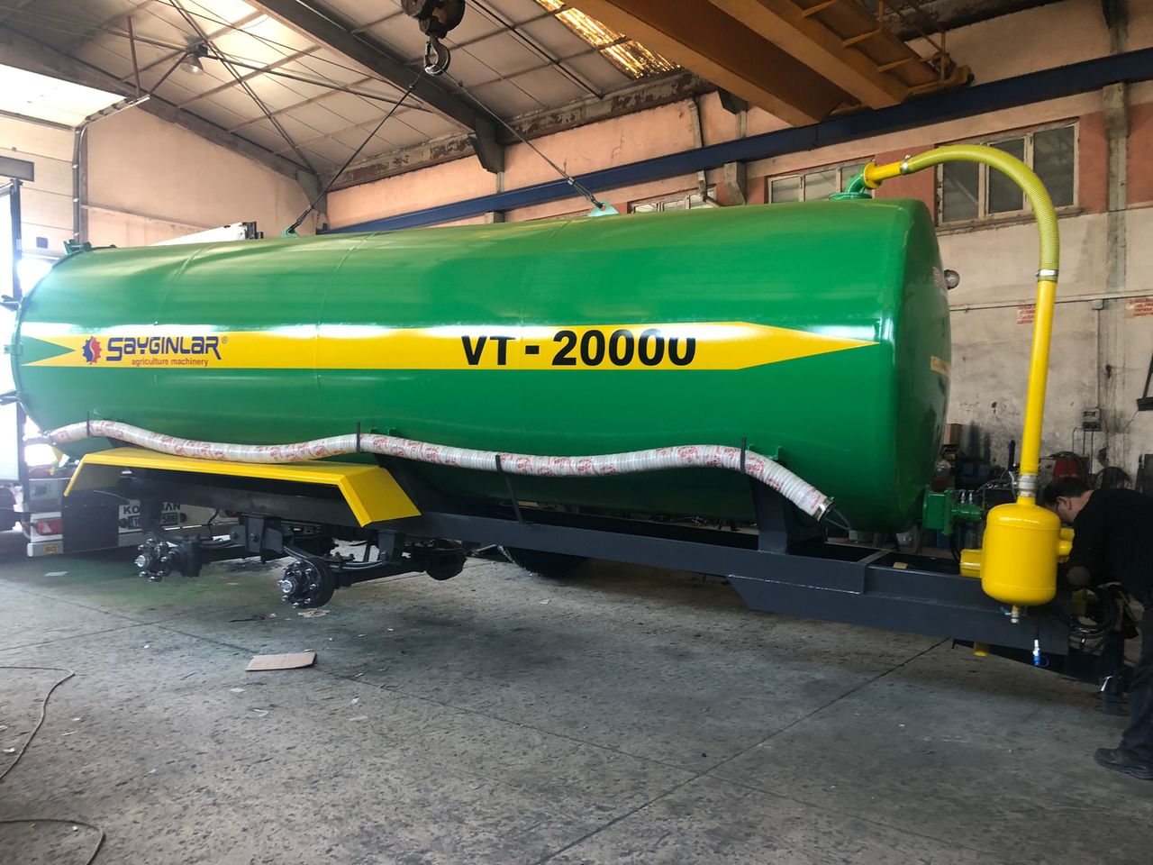 Nieuw Mesttank SAYGINLAR VT20000   20TON: afbeelding 9