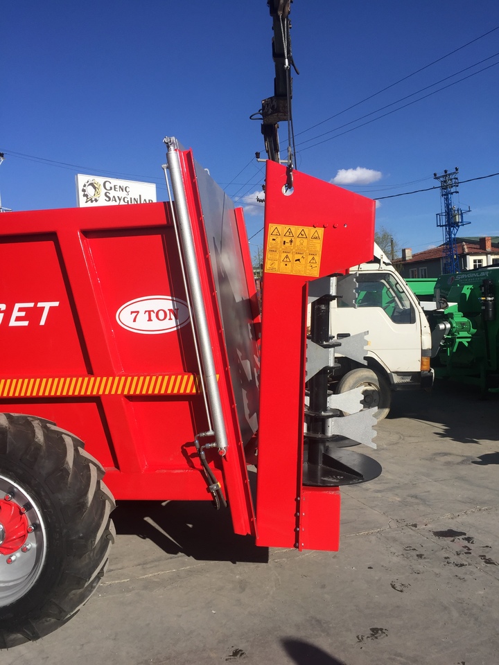 TARGET 10 TON HYDRAULIC PUSH MANURE SPREADER - Mestverspreider: afbeelding 4 TARGET 10 TON HYDRAULIC PUSH MANURE SPREADER - Mestverspreider: afbeelding 4