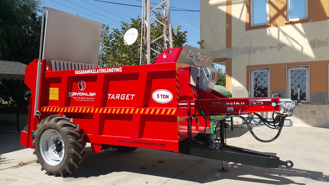 TARGET 5 TON HYDRAULIC PUSH MANURE SPREADER - Mestverspreider: afbeelding 1 TARGET 5 TON HYDRAULIC PUSH MANURE SPREADER - Mestverspreider: afbeelding 1