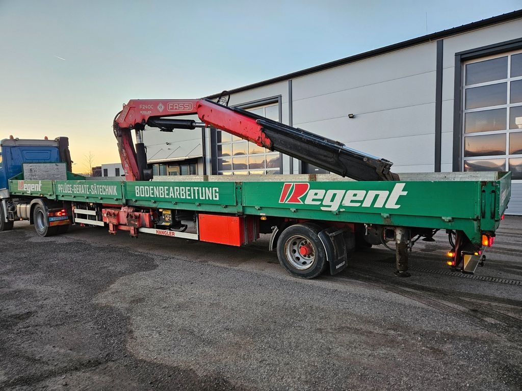Hangler Kran Fassi F 240 Funk - Vlakke/ Open oplegger: afbeelding 1 Hangler Kran Fassi F 240 Funk - Vlakke/ Open oplegger: afbeelding 1