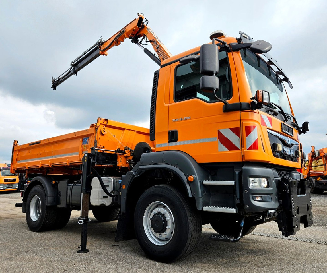 MAN TGM 18.290 4x4 Atlas 75.2 Kran Funk Euro6 - Kipper vrachtwagen, Kraanwagen: afbeelding 4 MAN TGM 18.290 4x4 Atlas 75.2 Kran Funk Euro6 - Kipper vrachtwagen, Kraanwagen: afbeelding 4