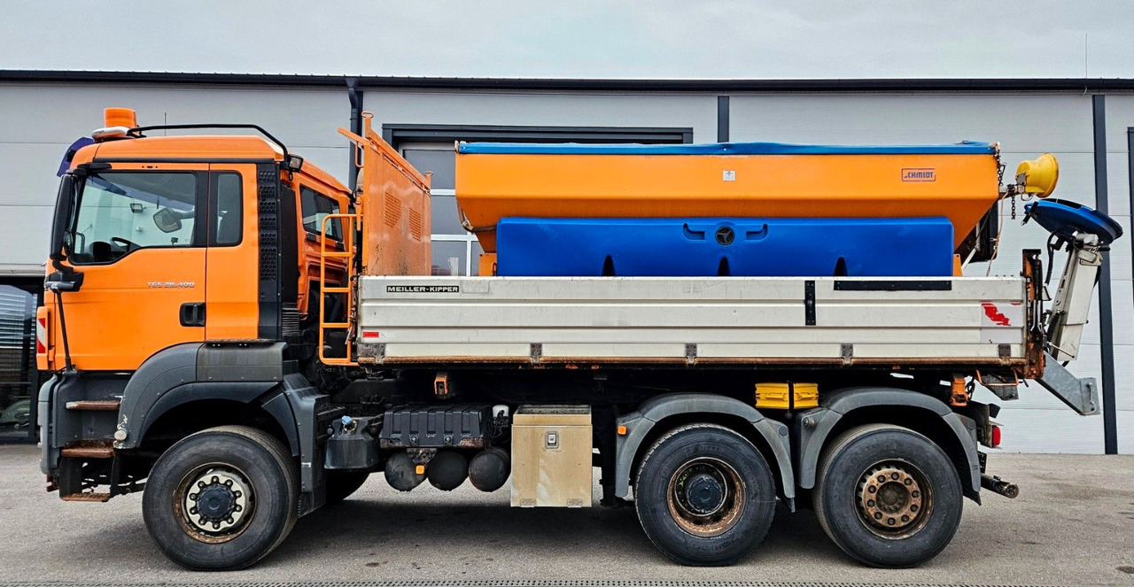 MAN TGS 28.400 6x4-4 BL Winterdienst Schmidt Euro5 - Kipper vrachtwagen: afbeelding 2 MAN TGS 28.400 6x4-4 BL Winterdienst Schmidt Euro5 - Kipper vrachtwagen: afbeelding 2