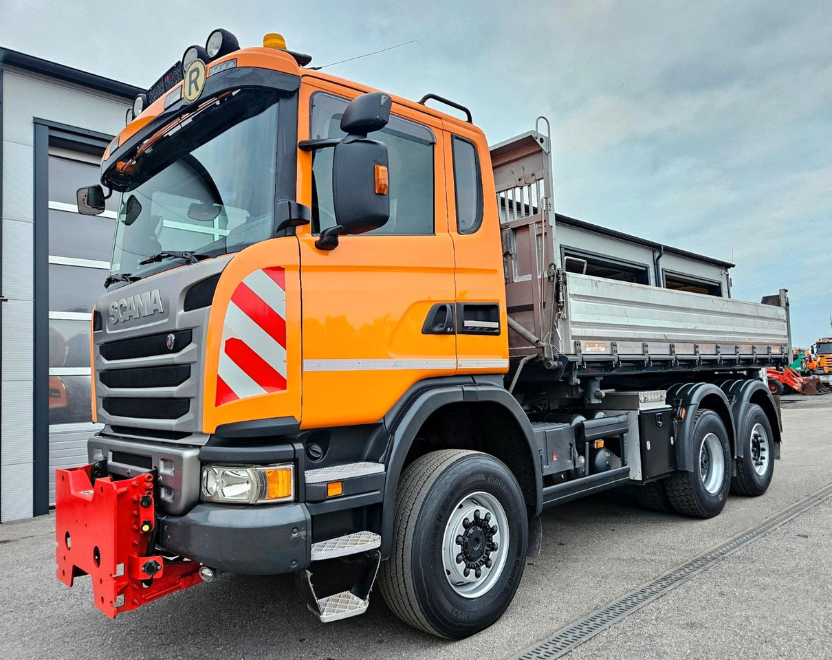 Scania G 410 6x4-4 Euro6  Winterdienst - Kipper vrachtwagen: afbeelding 4 Scania G 410 6x4-4 Euro6  Winterdienst - Kipper vrachtwagen: afbeelding 4