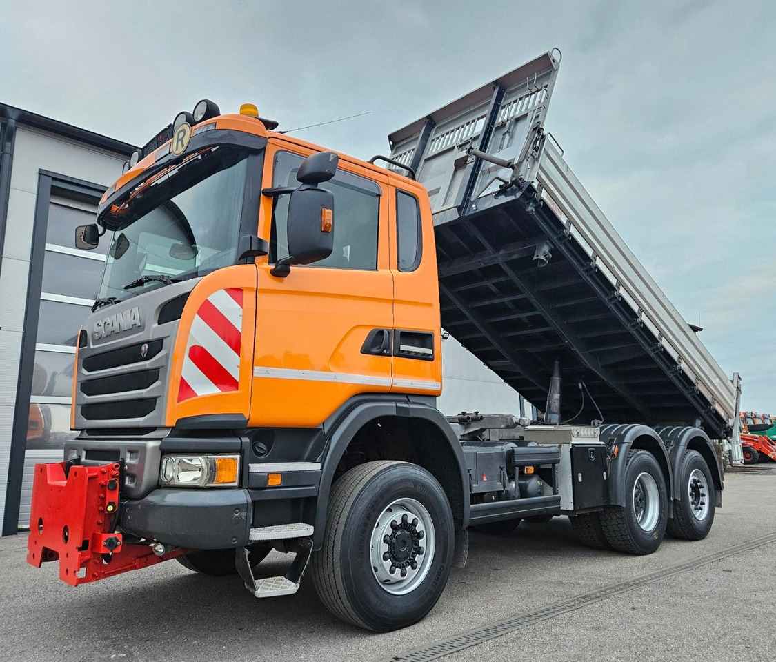 Scania G 410 6x4-4 Euro6  Winterdienst - Kipper vrachtwagen: afbeelding 1 Scania G 410 6x4-4 Euro6  Winterdienst - Kipper vrachtwagen: afbeelding 1