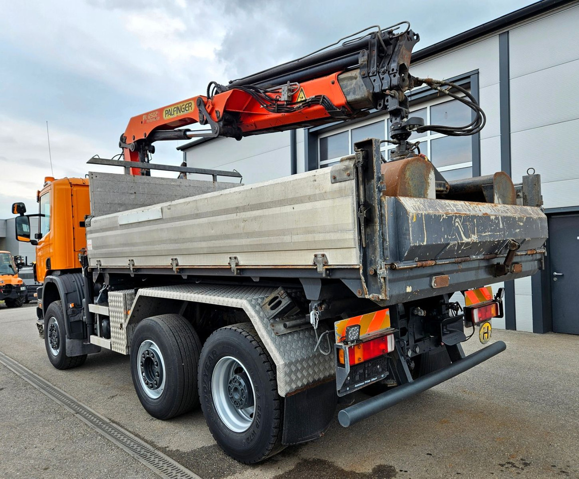 Scania P114 380 6x4-4 Palfinger PK12502 Kran Funk - Kipper vrachtwagen, Kraanwagen: afbeelding 5 Scania P114 380 6x4-4 Palfinger PK12502 Kran Funk - Kipper vrachtwagen, Kraanwagen: afbeelding 5