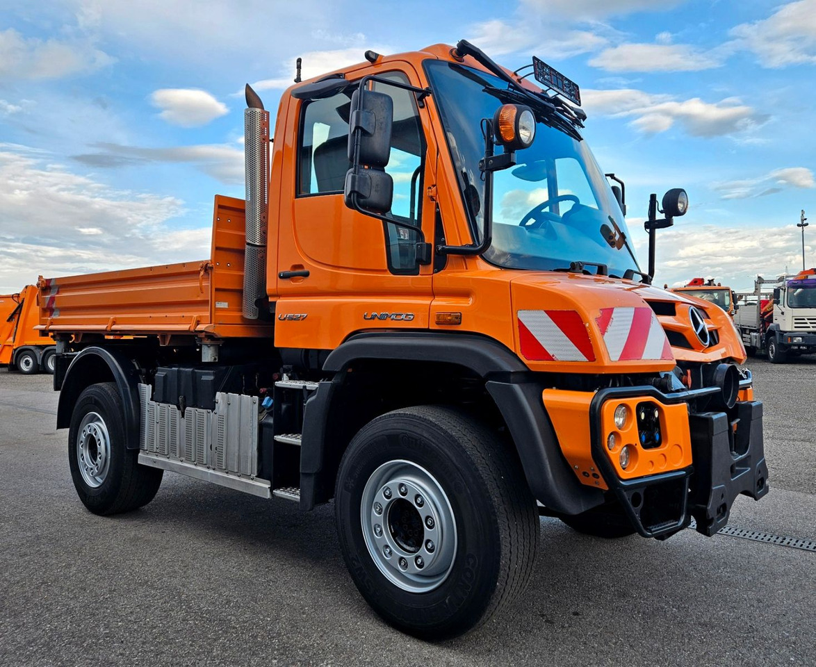 Kipper vrachtwagen Unimog U527 UGE Euro6 VarioPilot Hydrostat: afbeelding 7
