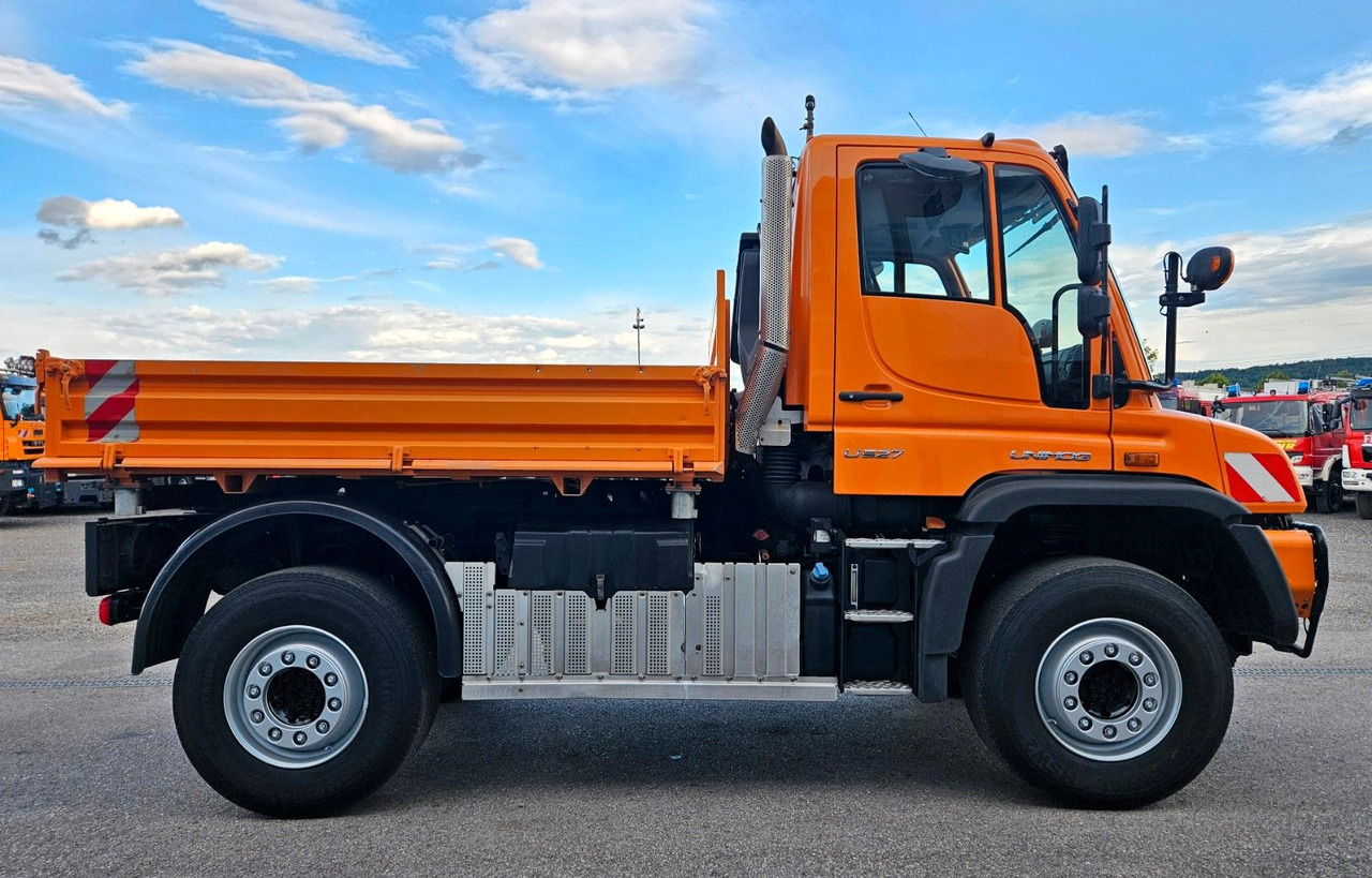 Kipper vrachtwagen Unimog U527 UGE Euro6 VarioPilot Hydrostat: afbeelding 6