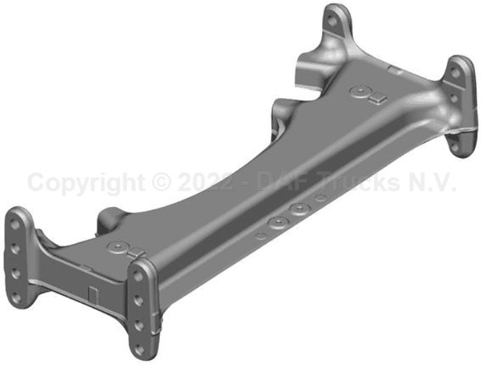 Traversa sospensione DAF XF E6 - As en onderdelen: afbeelding 1 Traversa sospensione DAF XF E6 - As en onderdelen: afbeelding 1