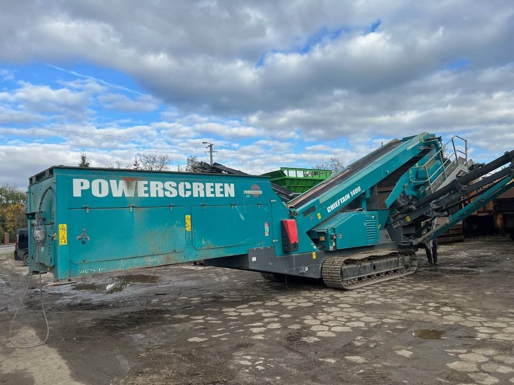 PowerScreen Chieftain 1400 - Zeefinstallatie: afbeelding 4 PowerScreen Chieftain 1400 - Zeefinstallatie: afbeelding 4